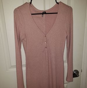 Fashion Nova Sleep Romper Medium